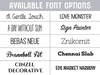 Available Font Options A Gentle Touch Love Monster A Day Without Sun Sign Painter Bebas Neue Znikomit Brannboll Fet Chennai Slab Cinzel Decorative Eds Market Narrow