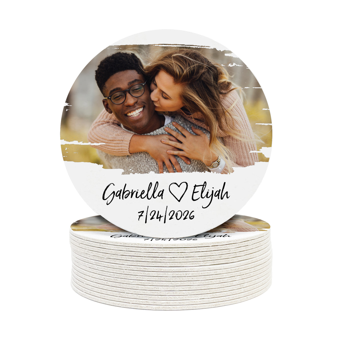 Personalized Wedding Coasters