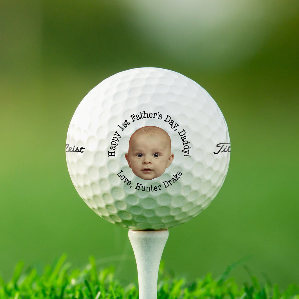 Set of 24 | Best Dad Ever order Personalized Golf Ball Party Favors | Dad Golf Balls | DM882ZA | Birthday Golf Ball Gifts | Unique Golf Ball Gifts